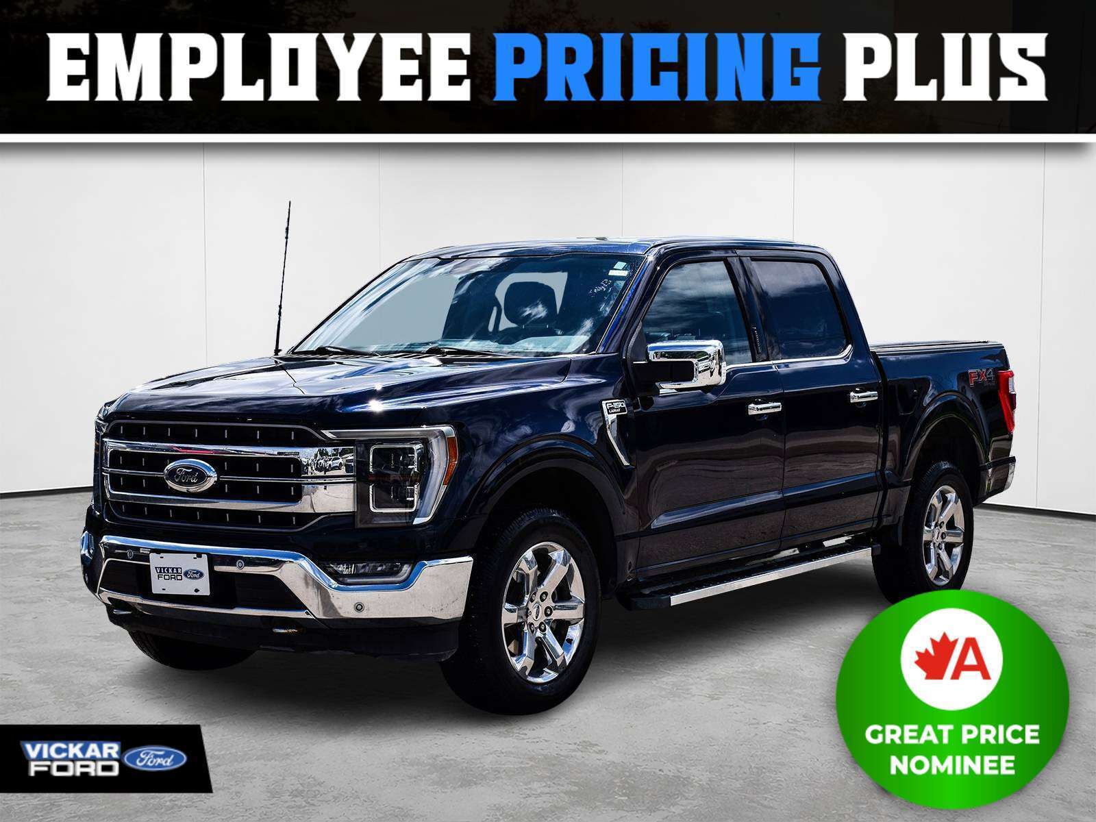 2022 Ford F-150 LARIAT 4WD Crew 502A FX4 TWIN MOONROOF 360