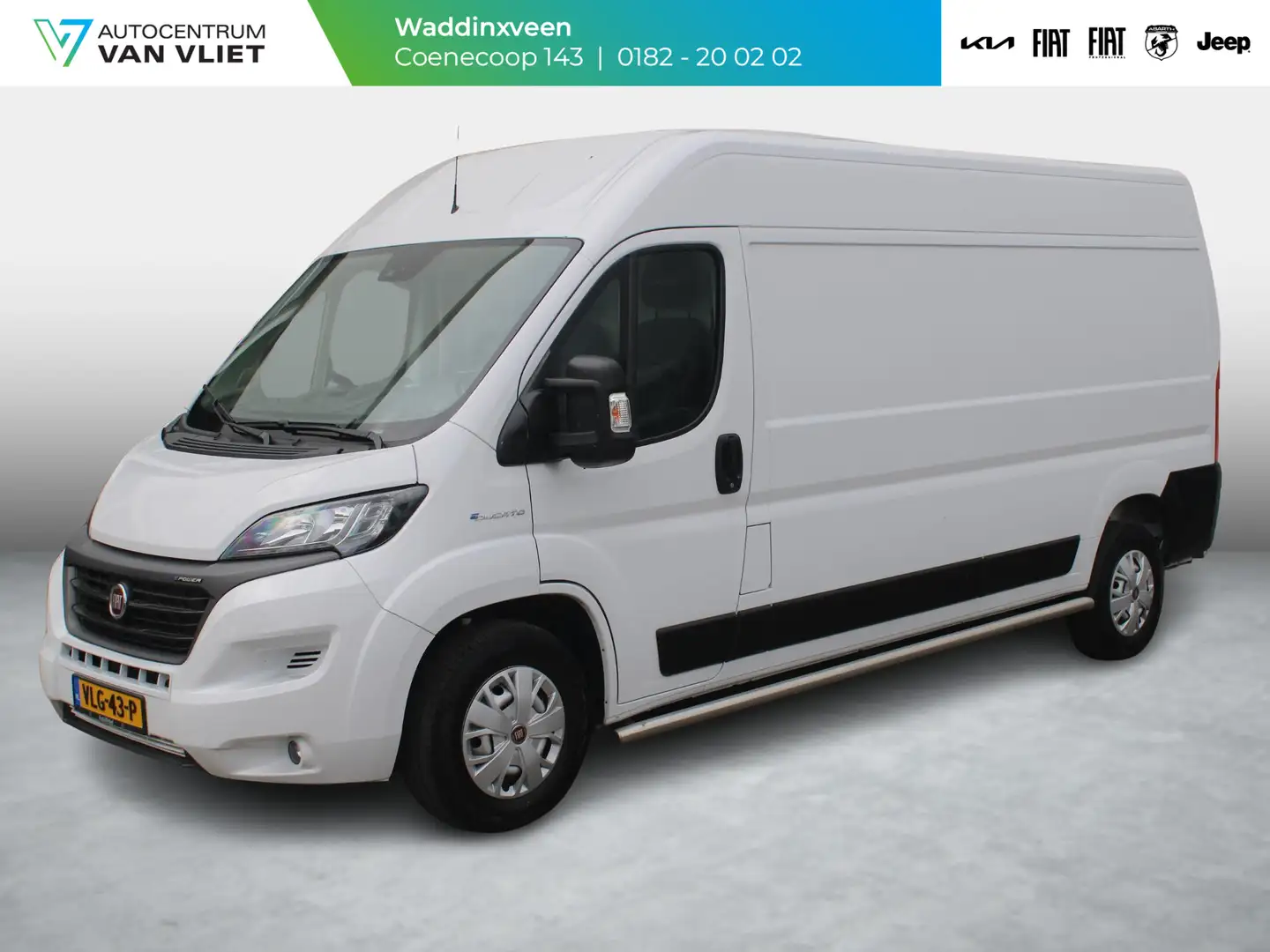Fiat Ducato E-Ducato 3.5T L3H2 47 kWh | Clima | 3-Zits | Camer Blanc - 1