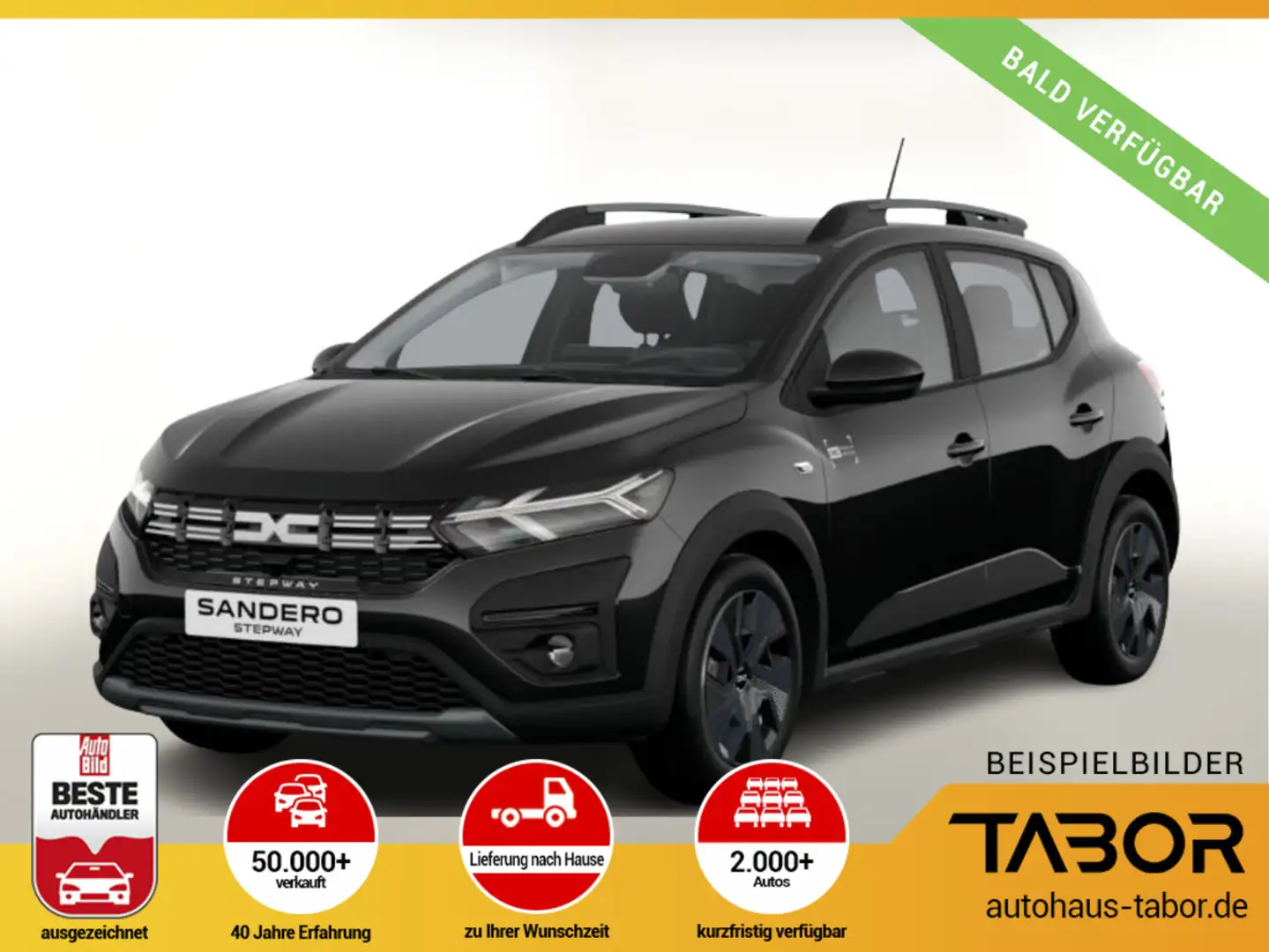 Dacia Sandero Stepway Expression TCe 90 Kam PDC vo/hi Noir - 1