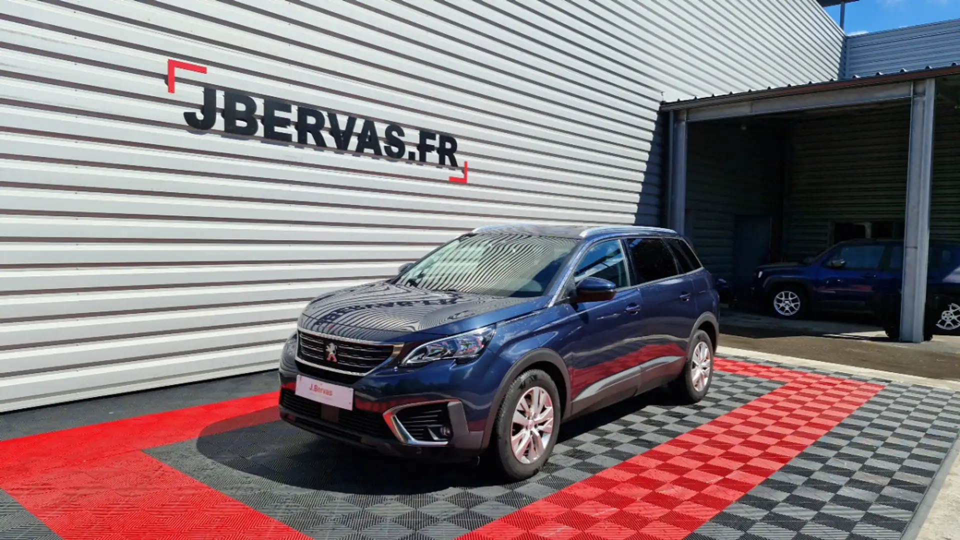 Peugeot 5008 BlueHDi 130 S&amp;S EAT8 ACTIVE BUSINESS Bleu - 1