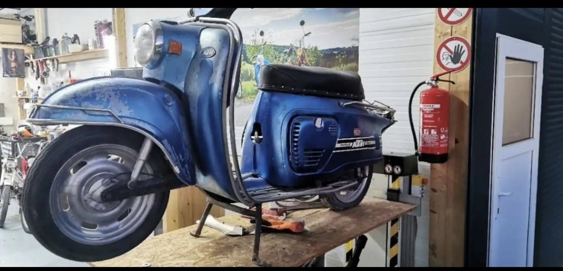KTM Ponny Niebieski - 2
