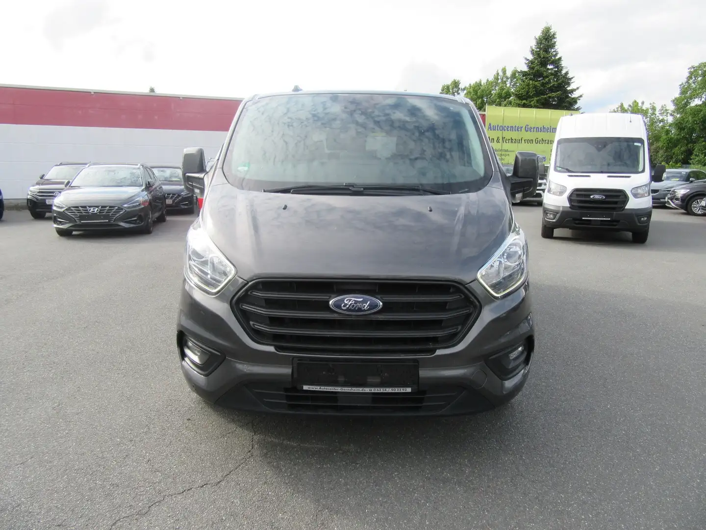 Ford Transit Custom 340 L2 Trend 9 Sitzer 2x Schiebetüre Grau - 2