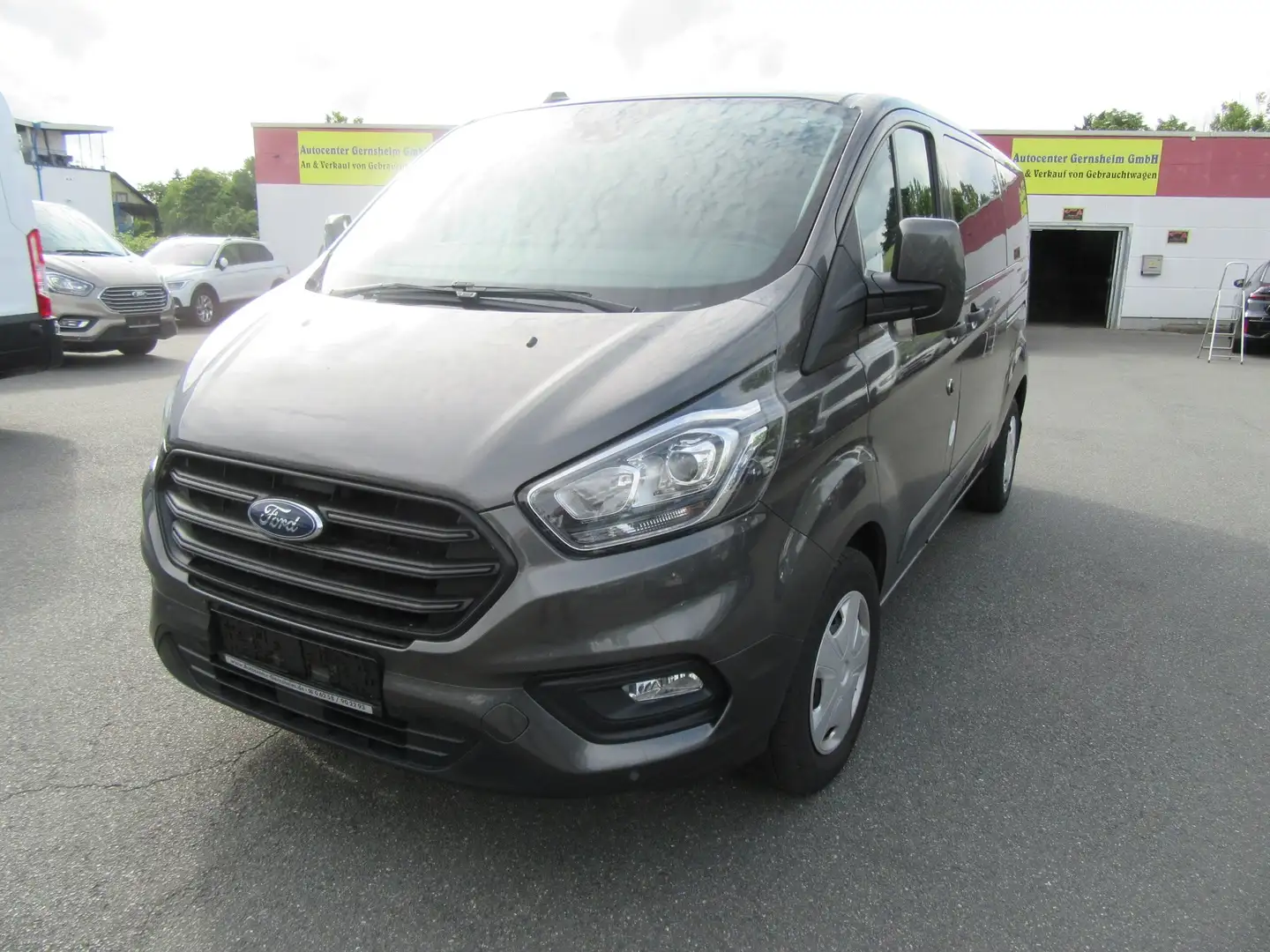 Ford Transit Custom 340 L2 Trend 9 Sitzer 2x Schiebetüre Grau - 1