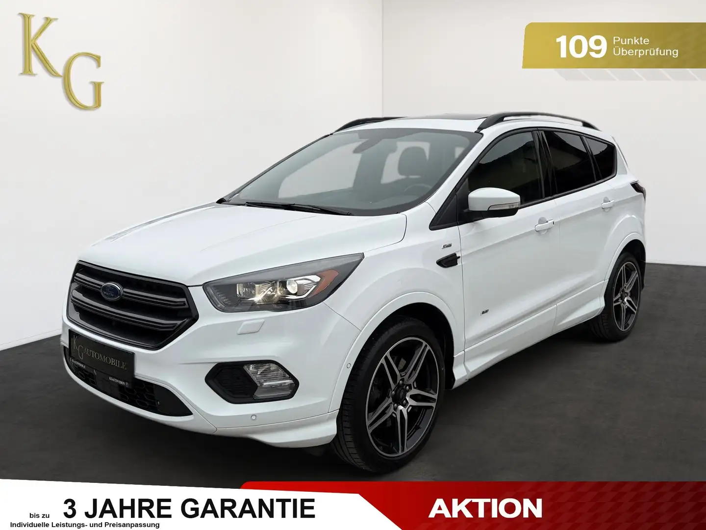Ford Kuga 2.0 TDCi ST-Line 4x4 ab ca. 128€ monatlich Weiß - 1