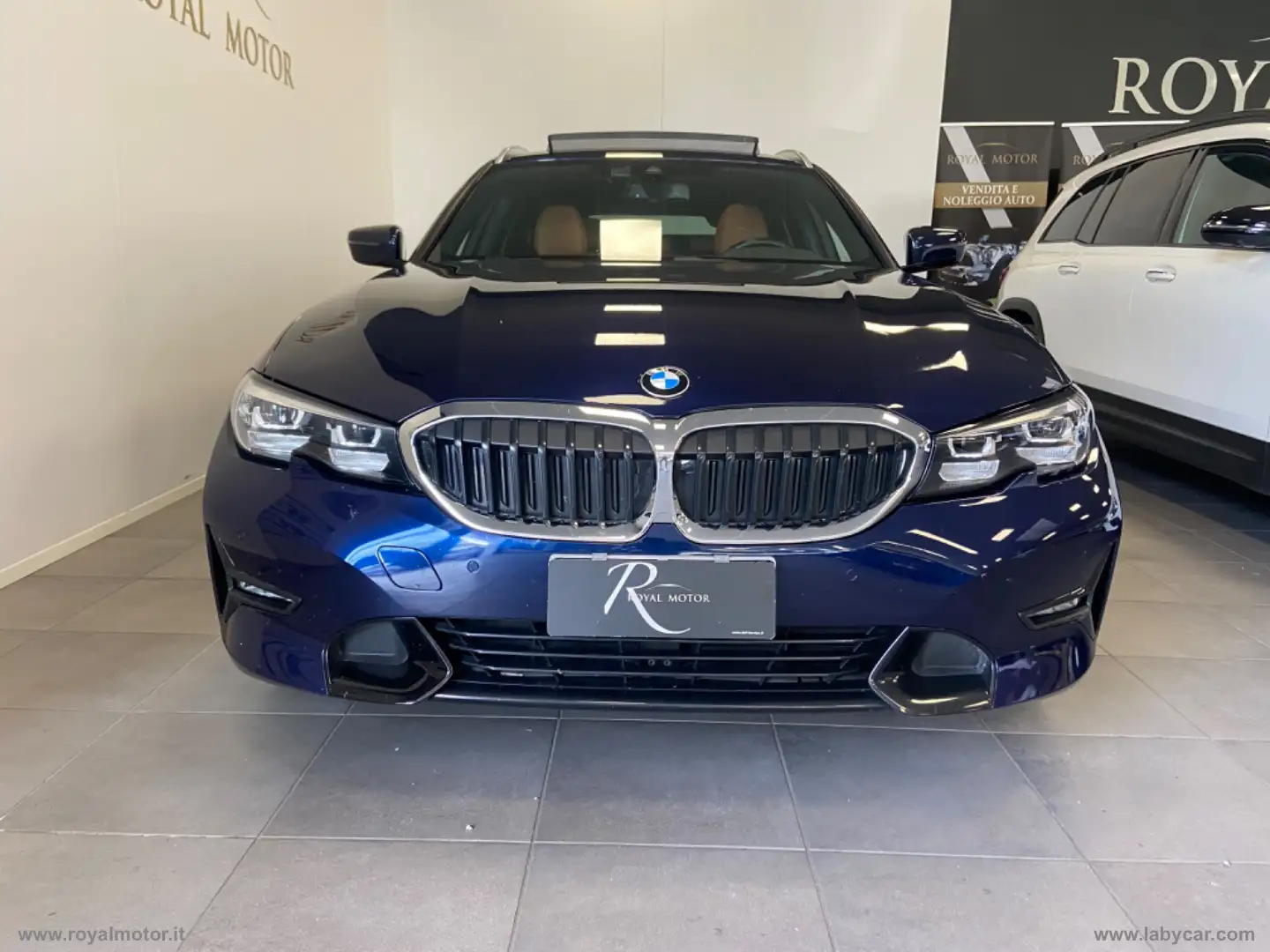 BMW 320 320d 48V Touring Sport Bleu - 2