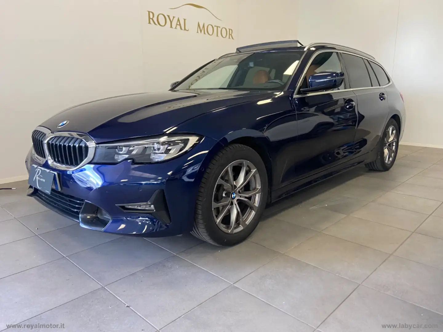BMW 320 320d 48V Touring Sport Bleu - 1