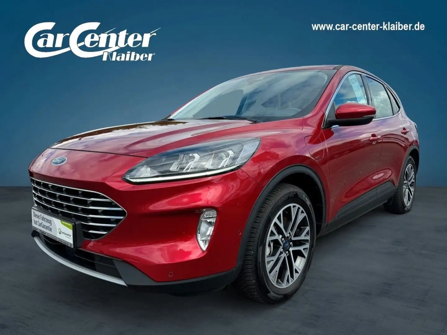 Ford Kuga PHEV Titanium+AHK *GUTE AUSSTATTUNG* Rot - 1