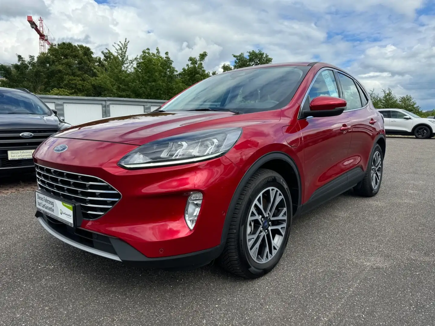 Ford Kuga PHEV Titanium+AHK *GUTE AUSSTATTUNG* Rot - 2