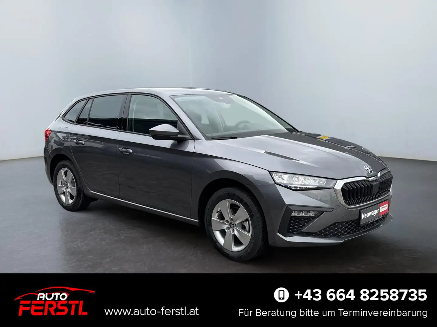 Skoda Scala 1,0 TSI Drive Plus 2ZoKlim ShAs ViCo 2PDC Kam L... Grau - 1