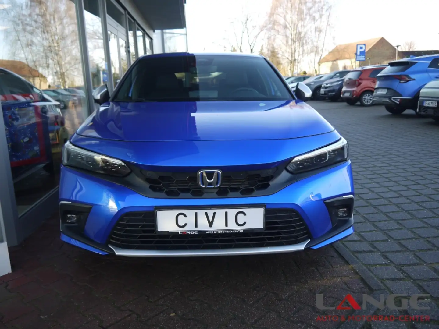 Honda Civic 2.0 i-MMD Hybrid EU6d e HEV Sport Automatik Navi D Blau - 2
