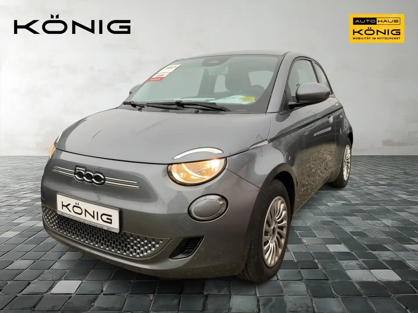 Fiat 500e 42 kWh  Automatik, Carplay Grau - 1