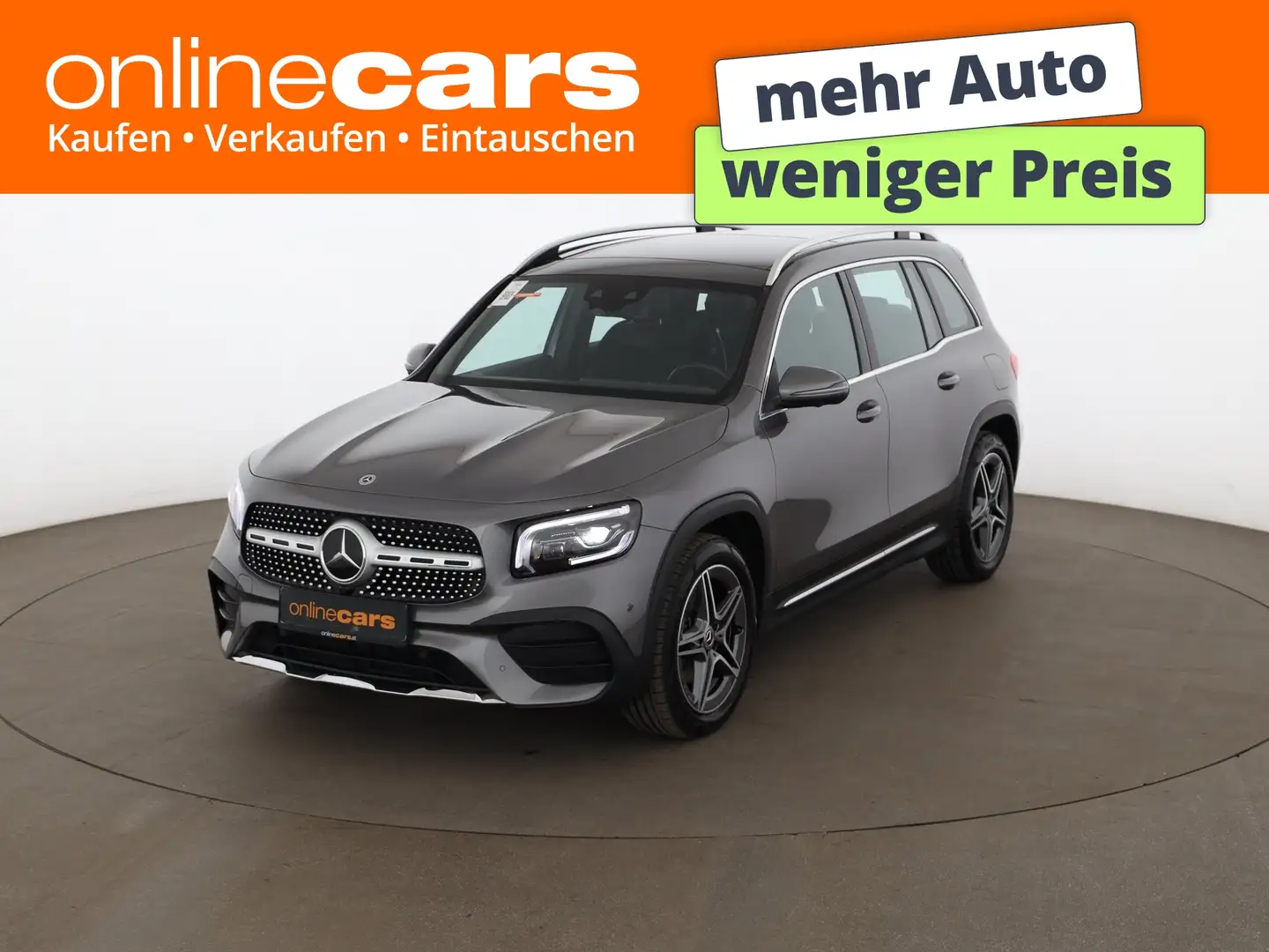 Mercedes-Benz GLB 200 d 4Matic AMG-Line Aut LED 360-CAM SKY AHK Grau - 1