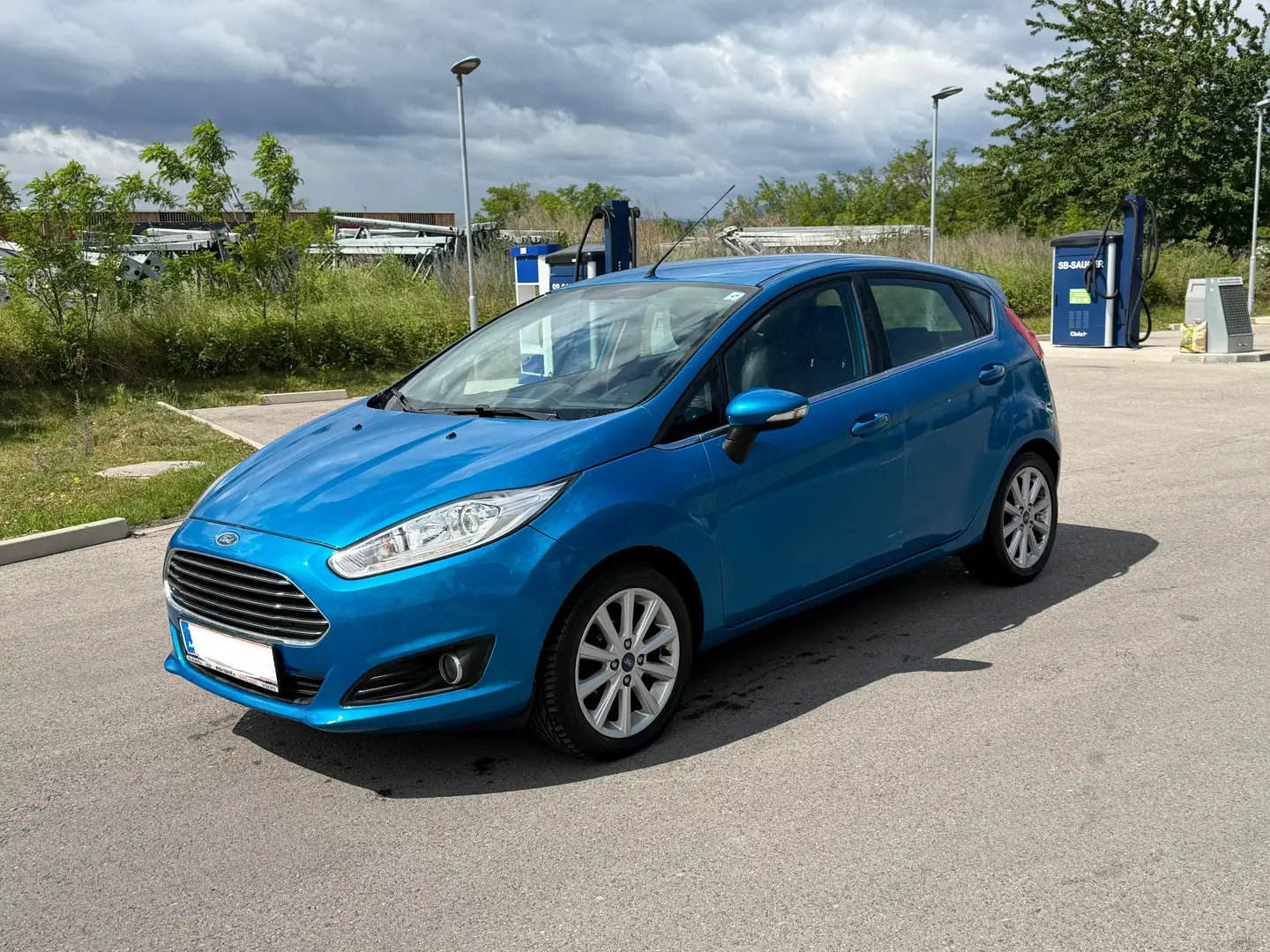 Ford Fiesta Titanium 1,0 EcoBoost ÖAMTC Pickerl Neu Blau - 1