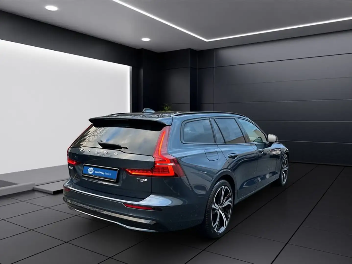Volvo V60 T8 Plug-in Hybrid AWD Ultra Dark 228 kW, 5-tür Blau - 2