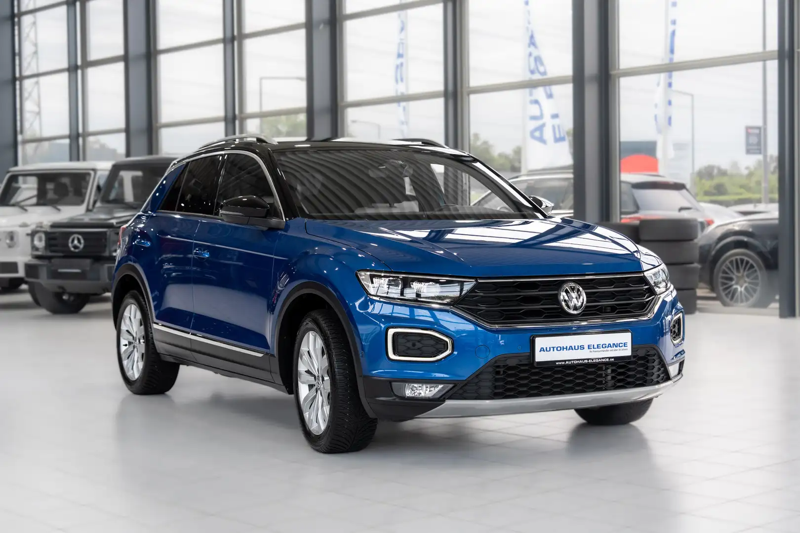 Volkswagen T-Roc Sport*LED*DSG*SPORT-FAHRWERK*SPORTSITZE* Blau - 2