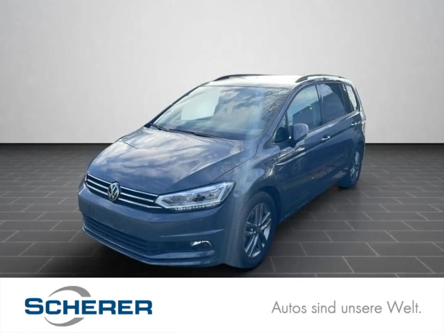Volkswagen Touran 1,5 l TSI DSG Comfortline 7 Sitze/NAVI/LE Grau - 1
