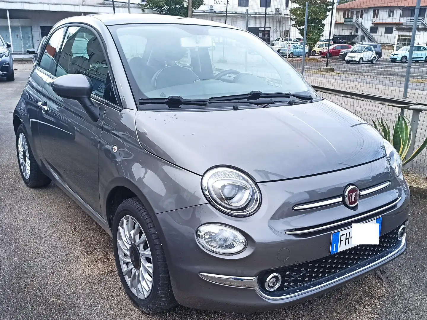 Fiat 500 500 1.2 Lounge 69cv Grigio - 1