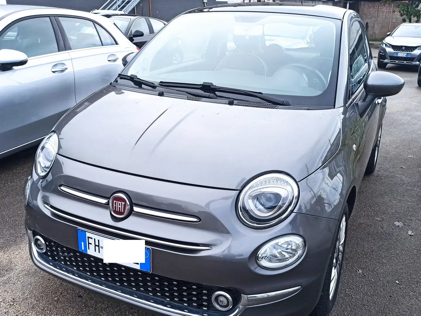 Fiat 500 500 1.2 Lounge 69cv Grigio - 2