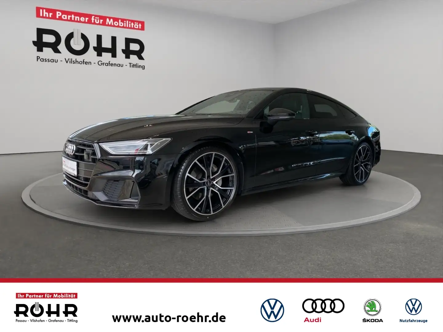 Audi A7 Sportback (SHZ.LEDER.PDC.LED.NAVI) 3.0 TDI quattro Schwarz - 1