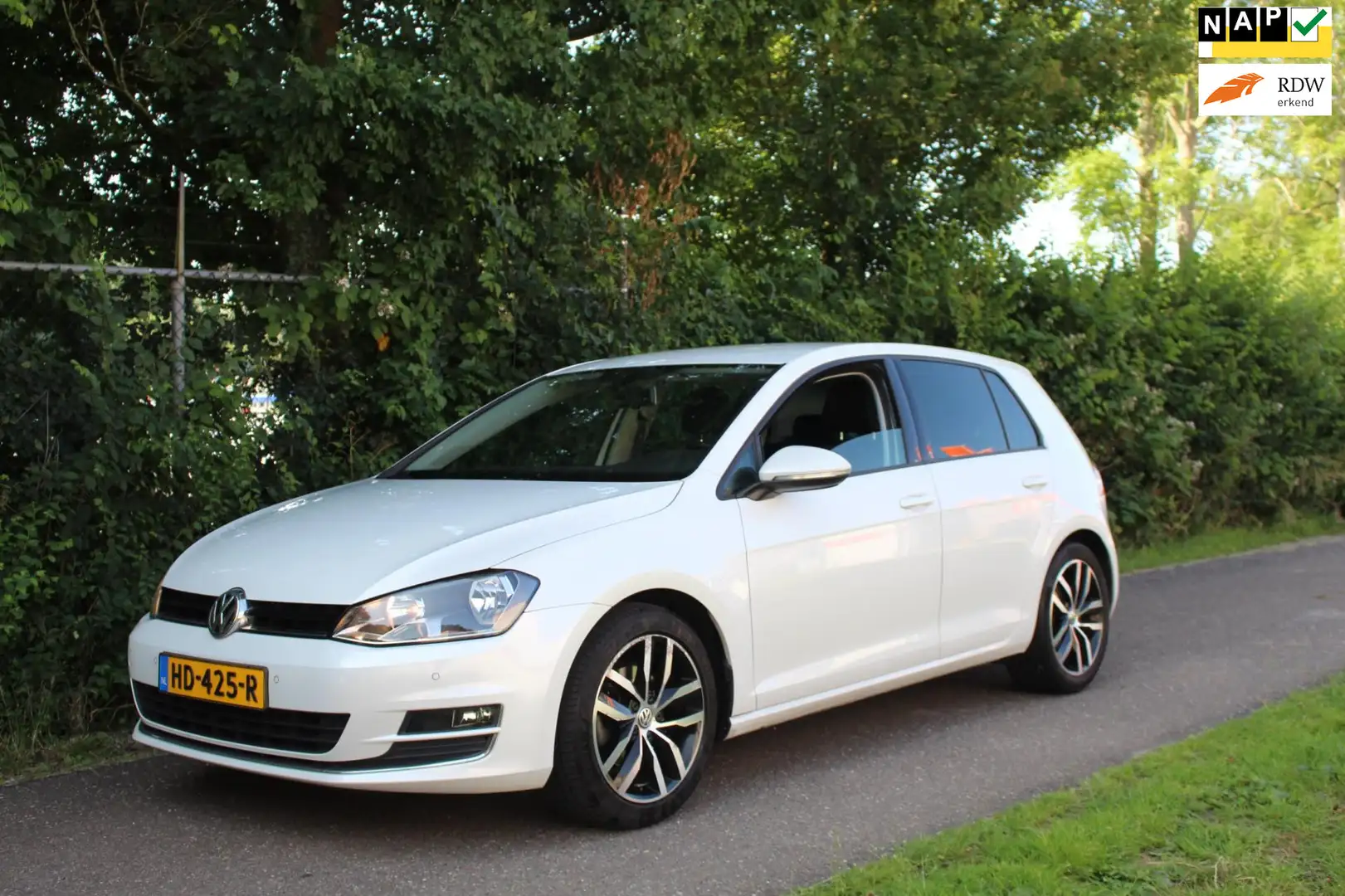Volkswagen Golf 1.4 TSI Highline *1e EIG *VOLL ONDERH *NAVI *NETTE Weiß - 1