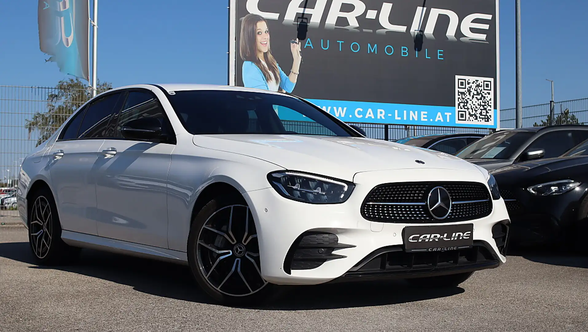 Mercedes-Benz E 300 de PHEV Aut. AMG LIne ACC Burmester LED Kamera ... Weiß - 1