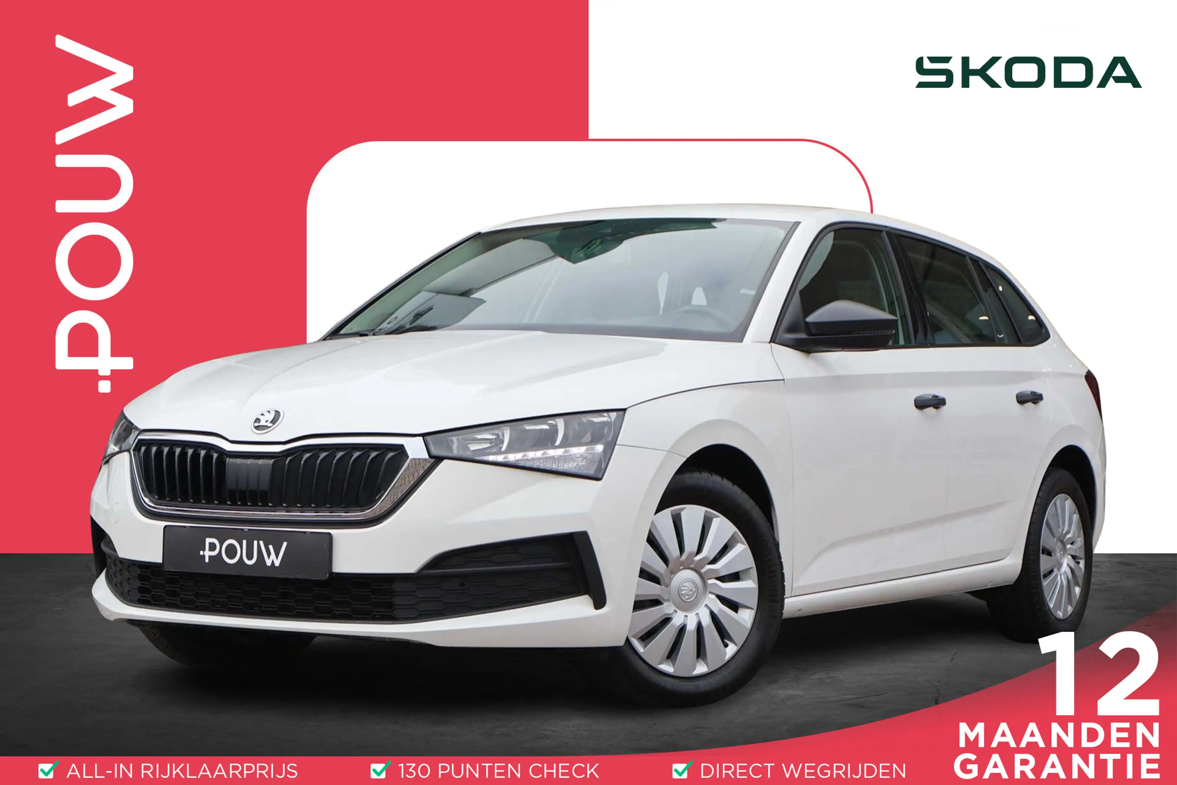 Skoda Scala 1.0 TSI 95pk Active | Carplay | PDC | Cruise Contr