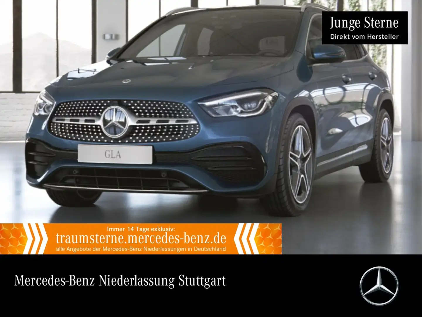 Mercedes-Benz GLA 200 AMG+PANO+LED+KAMERA+TOTW+7G Blauw - 1