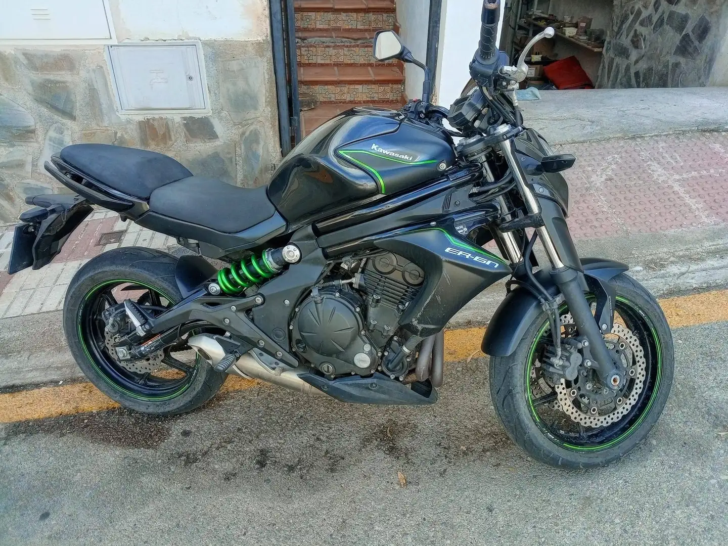 Kawasaki ER - 6 N Kawasaki ER-6N ABS (2016) Negro - 1