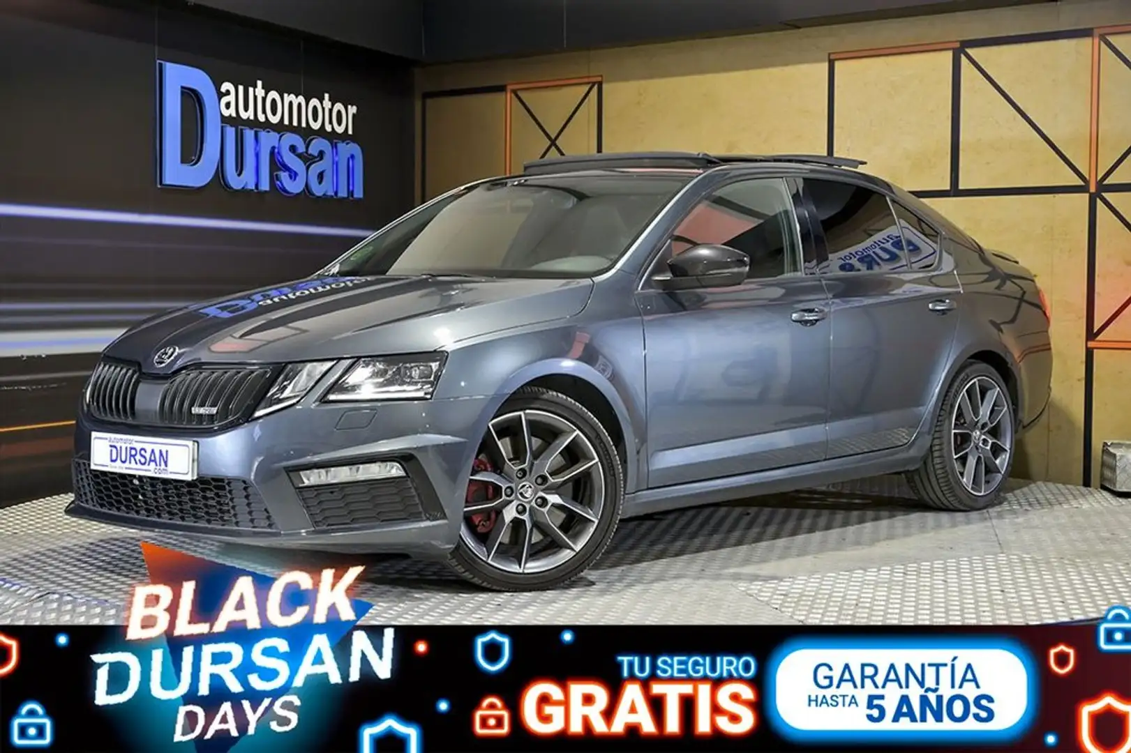 Skoda Octavia 2.0 TSI 180kW 245CV DSG RS Gris - 1