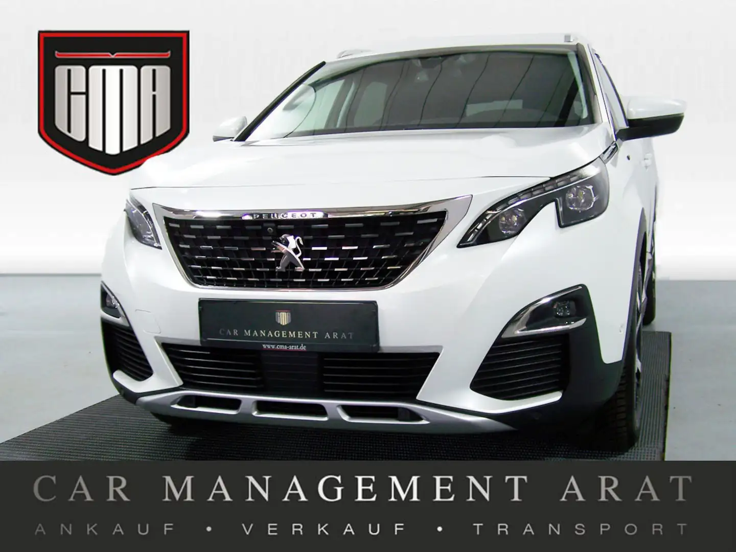 Peugeot 3008 1.2 PureTech 130 GT Line AMB+NAV+360°+ Weiß - 1