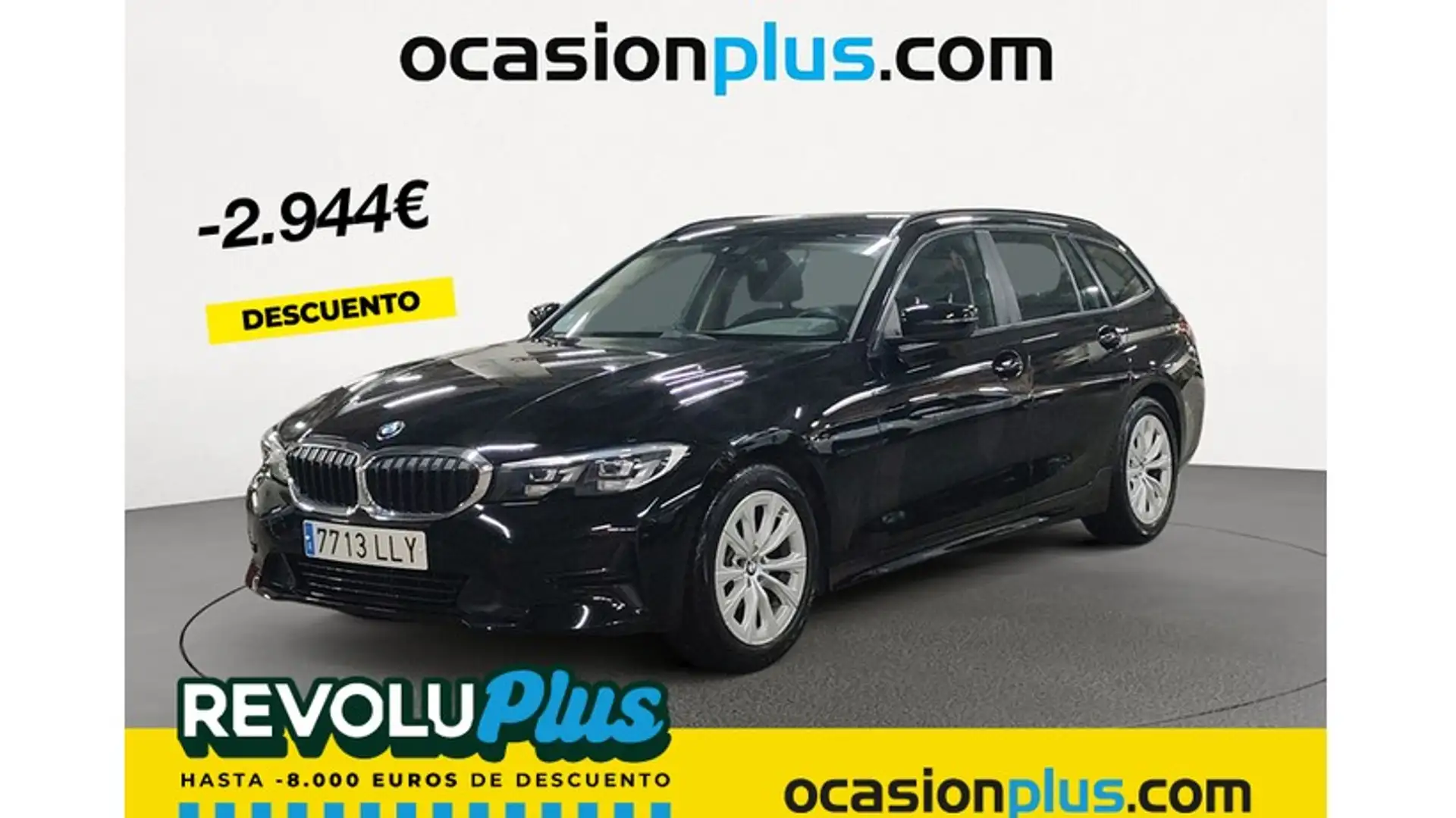BMW 318 318dA Touring Negro - 1