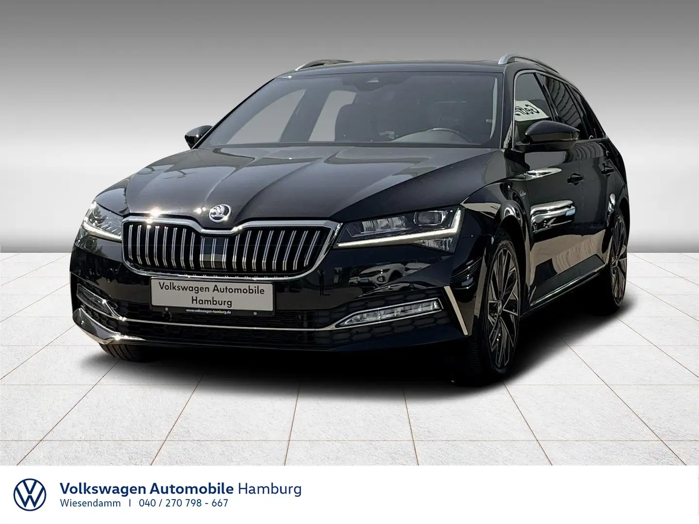 Skoda Superb Combi 2.0 TSI DSG L&K PANO/AHK/LEDER/ACC Schwarz - 1