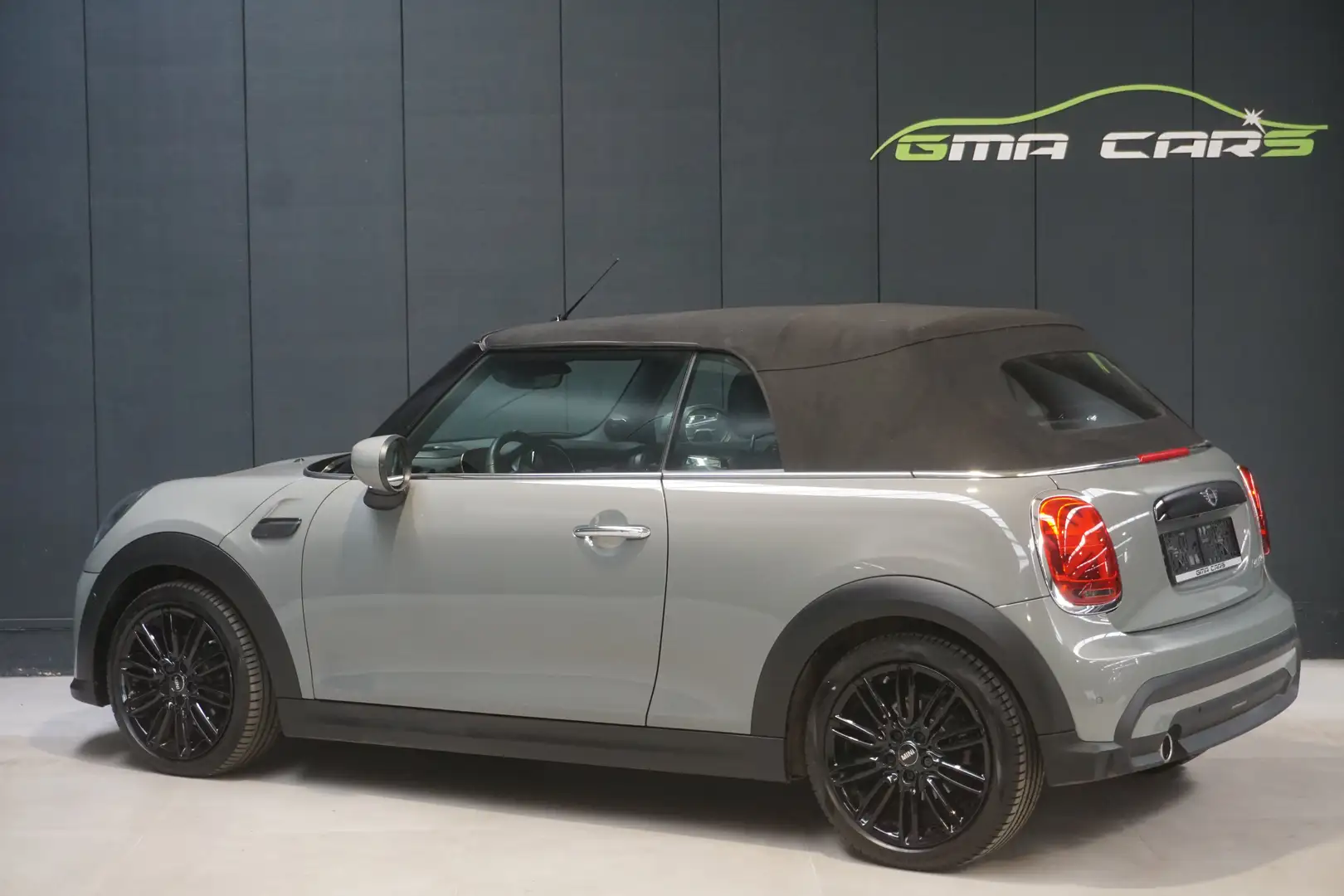 MINI Cooper Cabrio Benzine Automaat-Navi-H.Leder-Keyless-Cam-Garantie Gris - 2