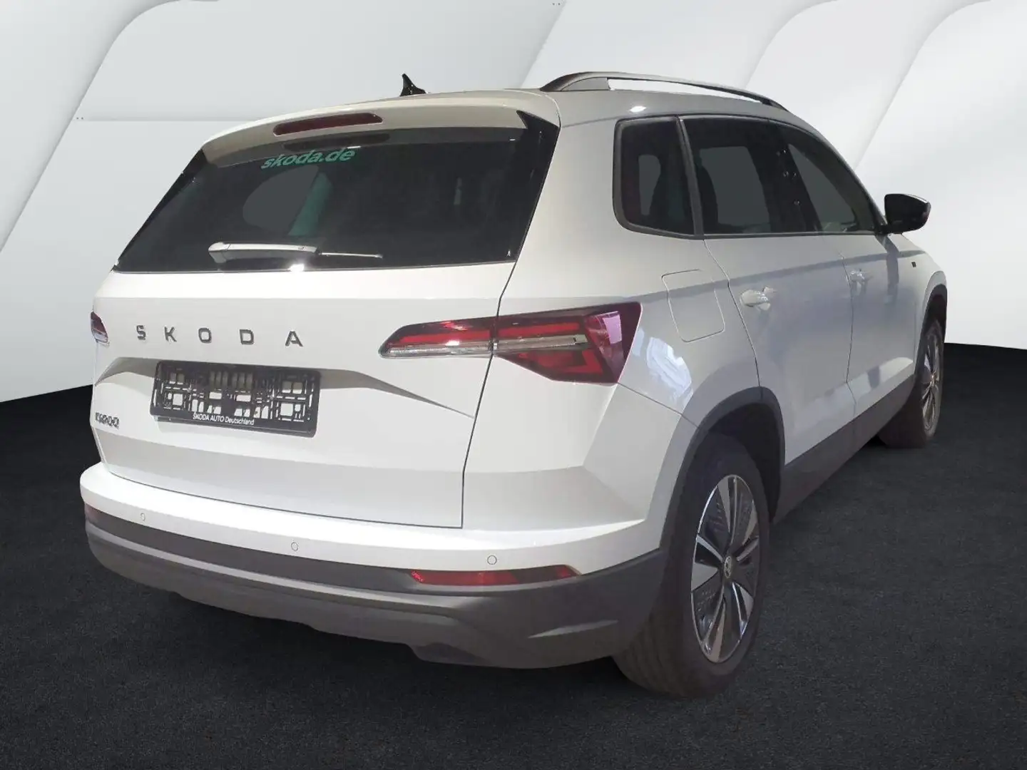 Skoda Karoq 1.5 TSI DSG SELECTION*MATRIX*AHK*KAMERA*KL Weiß - 2
