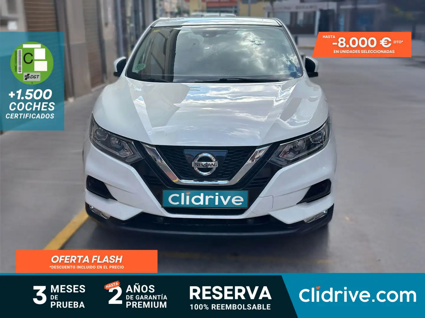 Nissan Qashqai DIG-T 85 kW (115 CV) ACENTA Blanco - 1
