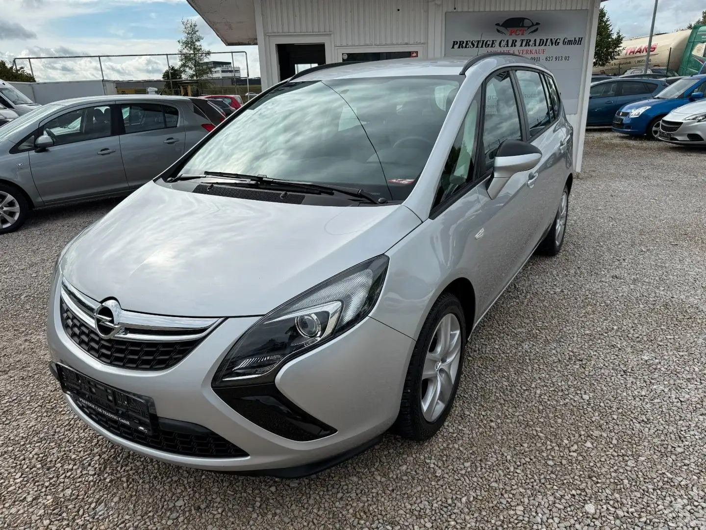 Opel Zafira C 2.0 CDTI Tourer Edition*1.HAND*AHK*E5* Argent - 1