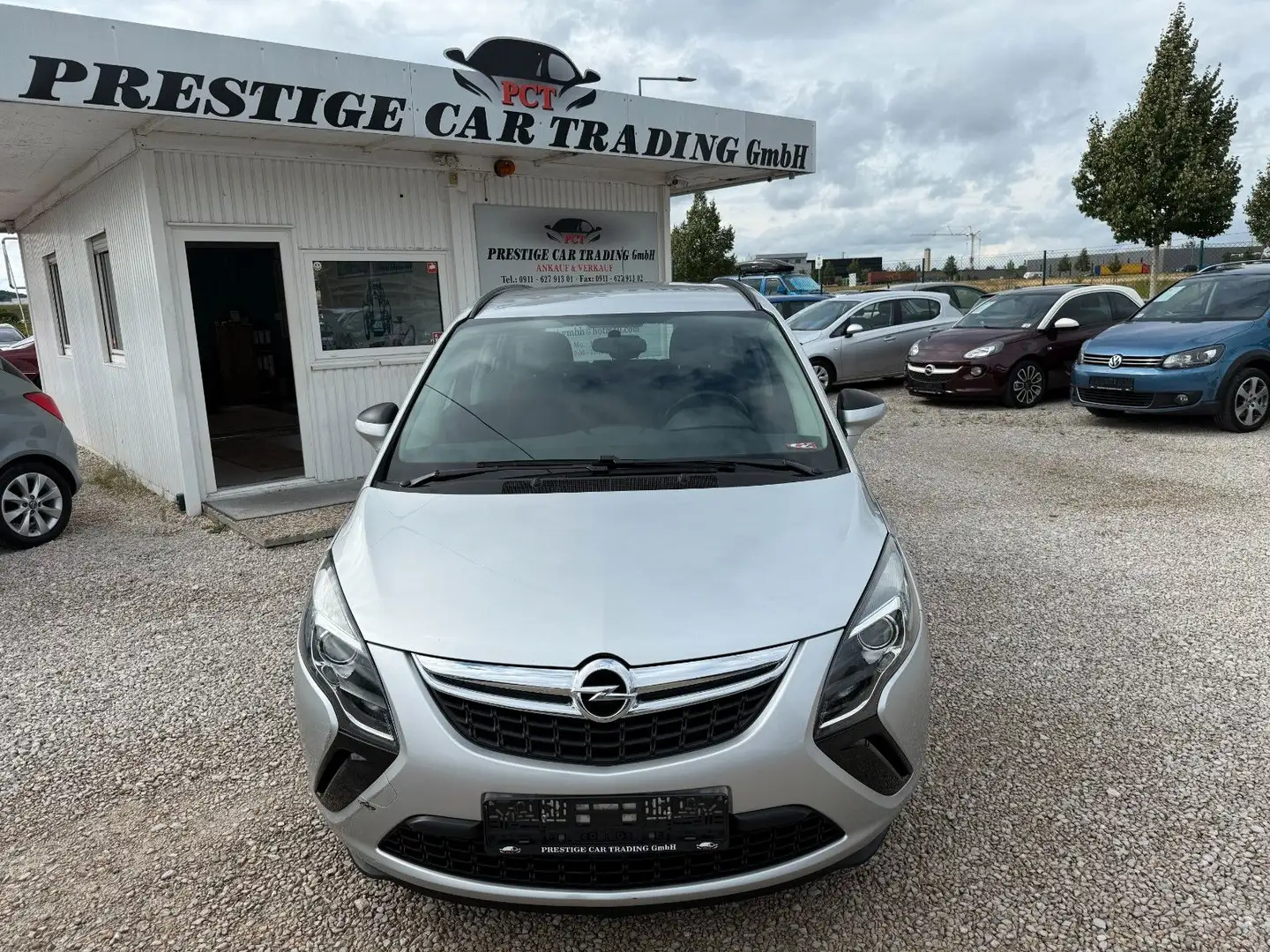 Opel Zafira C 2.0 CDTI Tourer Edition*1.HAND*AHK*E5* Argent - 2
