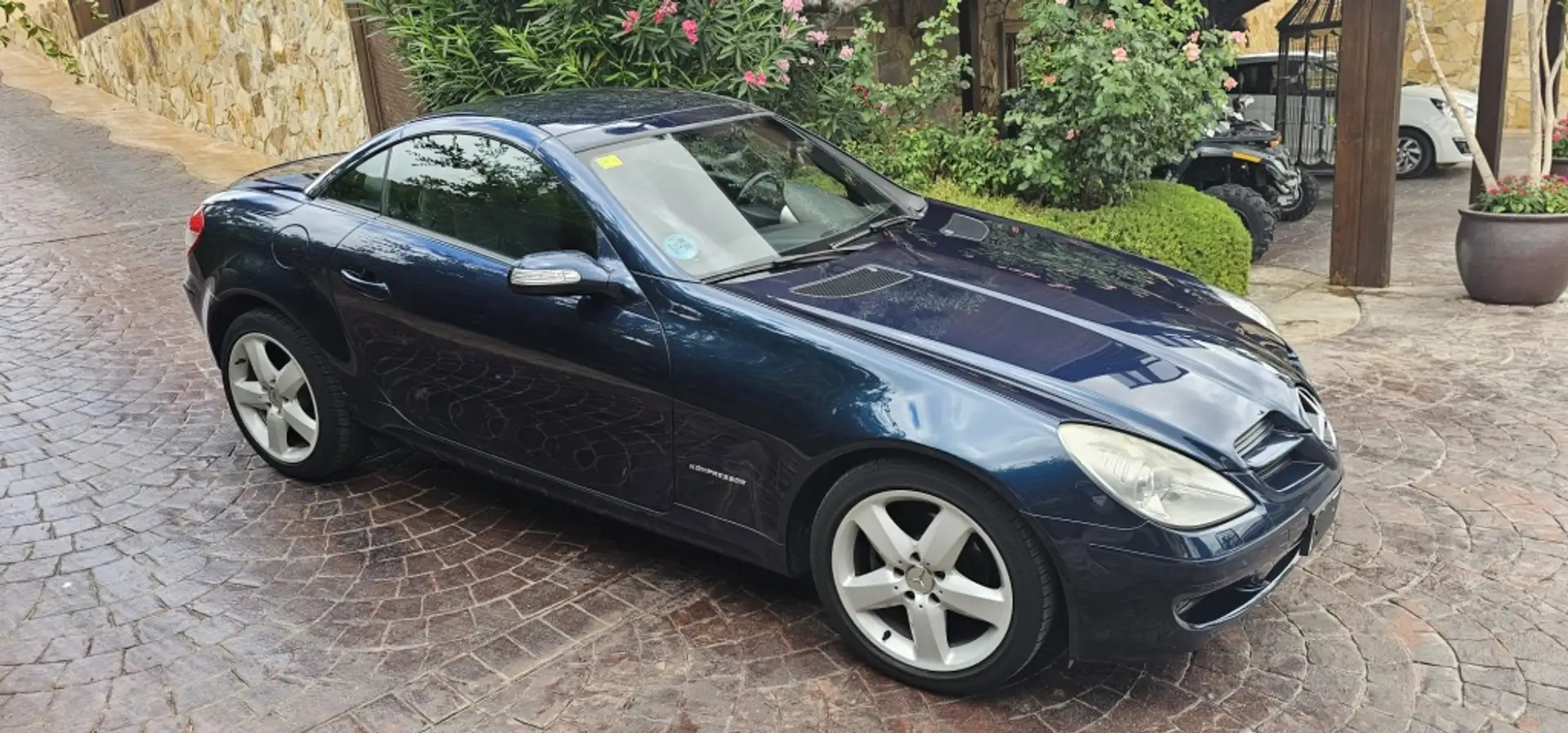 Mercedes-Benz SLK 200 K Azul - 2