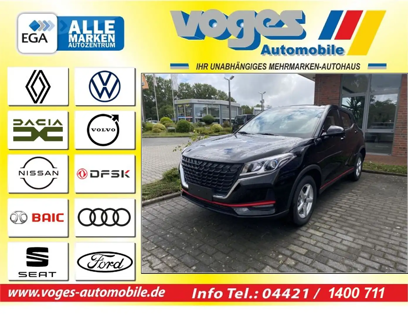 DFSK Fengon 500 500 CVT*NAVI*CAM* Noir - 1