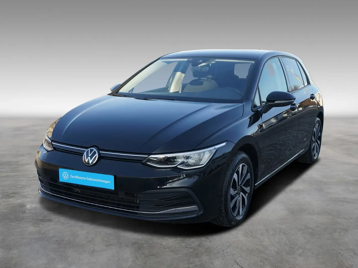 Volkswagen Golf VIII 1.0 eTSI Active*LED*Navi*Sitzheizung* Schwarz - 2