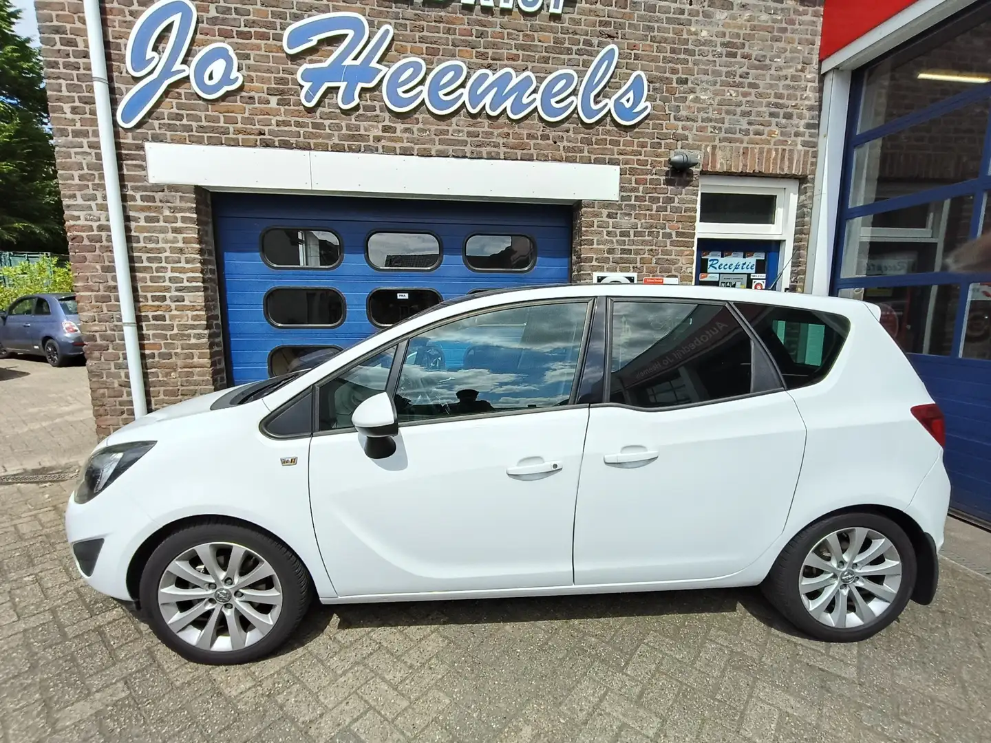 Opel Meriva 1.4 Turbo Color Ed. navi, airco Wit - 2