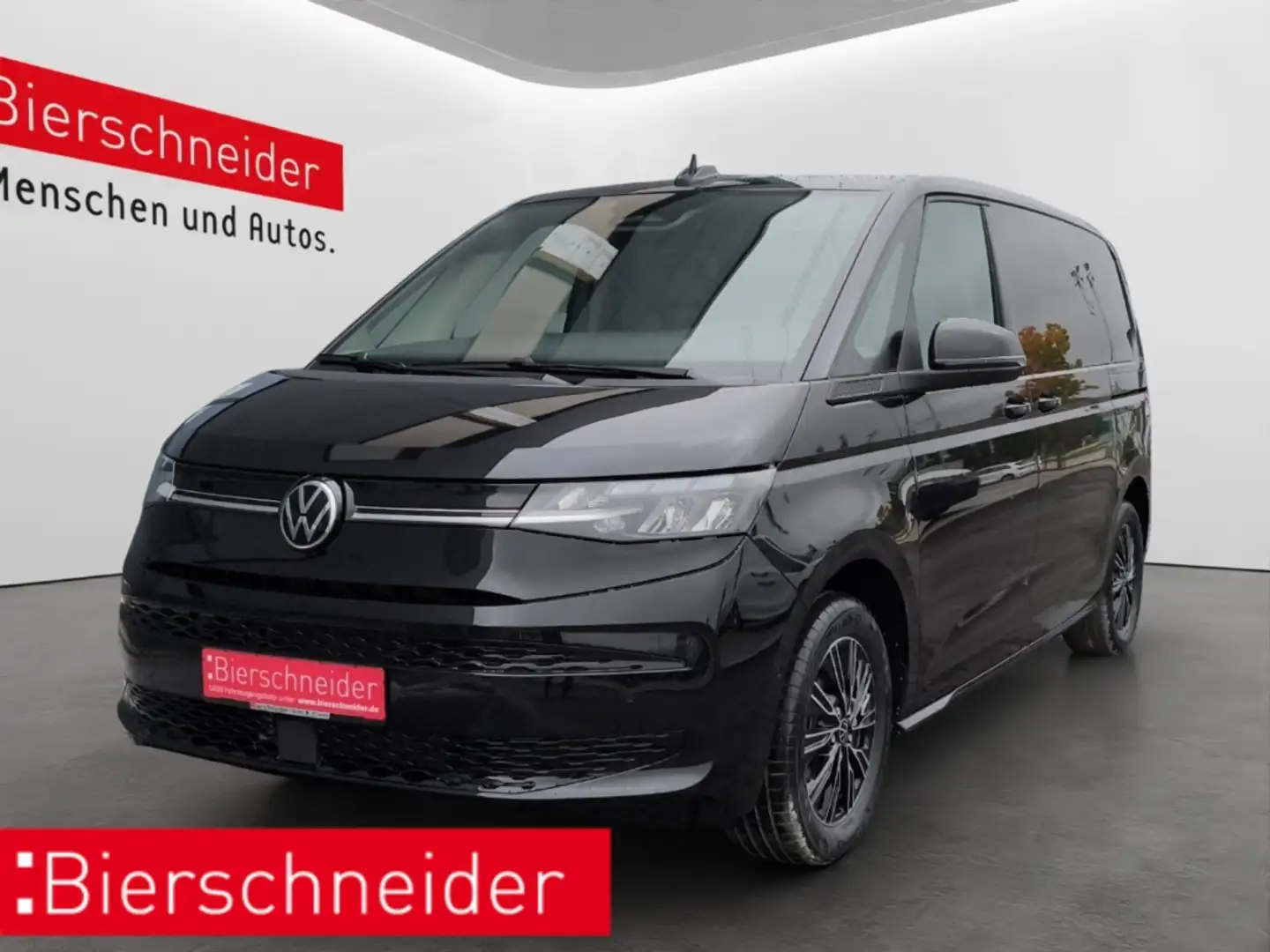Volkswagen T7 Multivan KÜ 2.0 TDI DSG Goal 7-S. VIS-A-VIS NAVI-PRO 5-J-GA Schwarz - 1
