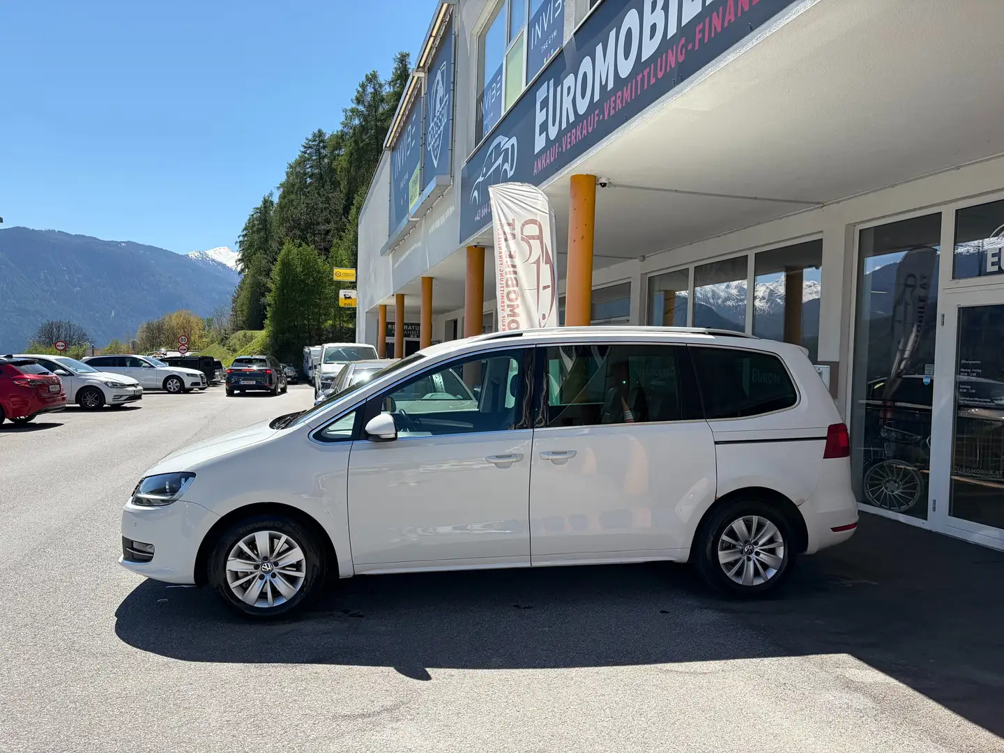 Volkswagen Sharan Highline BMT 4Motion 7-SITZER *EINPARKHILFE*AHK* Weiß - 2