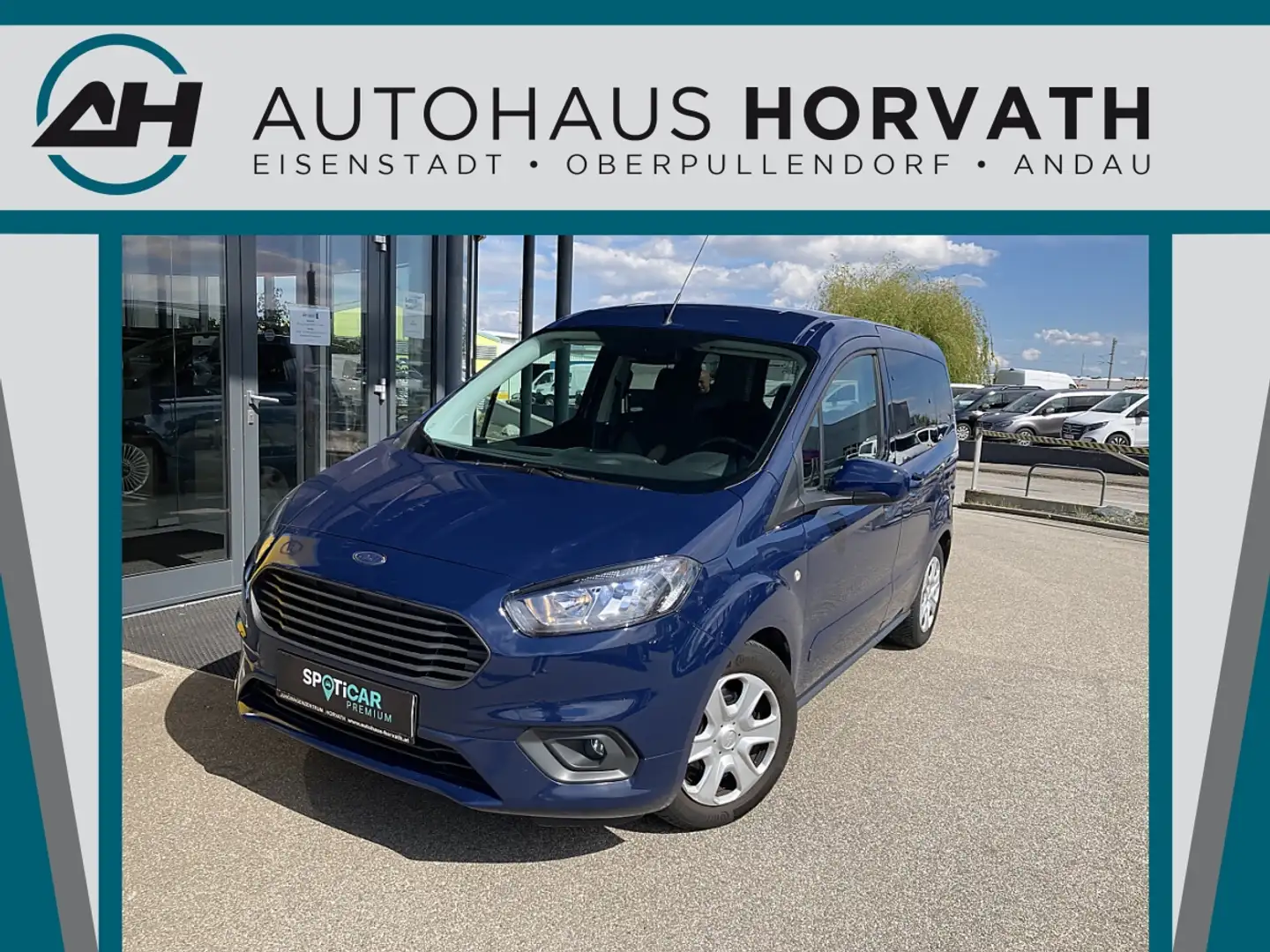 Ford Tourneo Courier 1,5 TDCi Trend Start/Stop Blau - 1