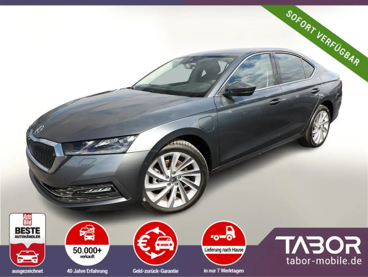 Skoda Octavia PHEV 204 DSG Matrix Nav eHk Kessy ACC Grau - 1