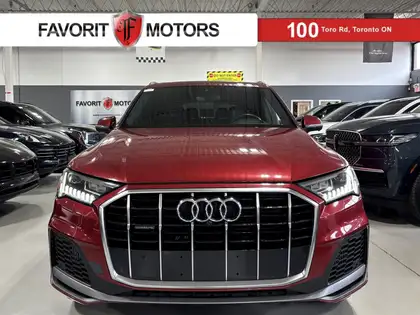 Red 2020 Audi Q7 SUV / Crossover 8-Speed Automatic