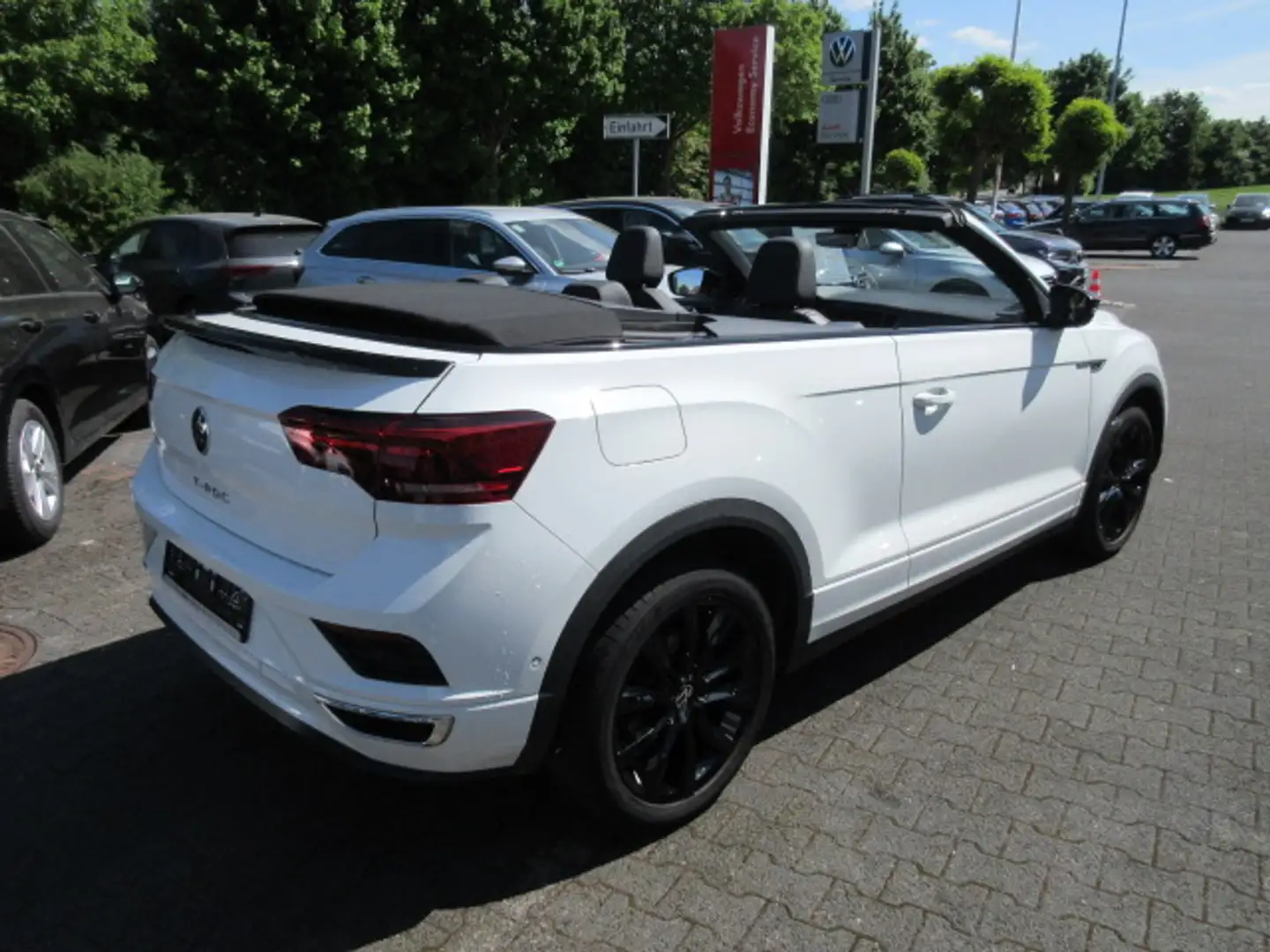 Volkswagen T-Roc Cabrio R-Line 1.5 TSI DSG NAVI KAMERA BEATS BLACK STYLE LED Weiß - 2