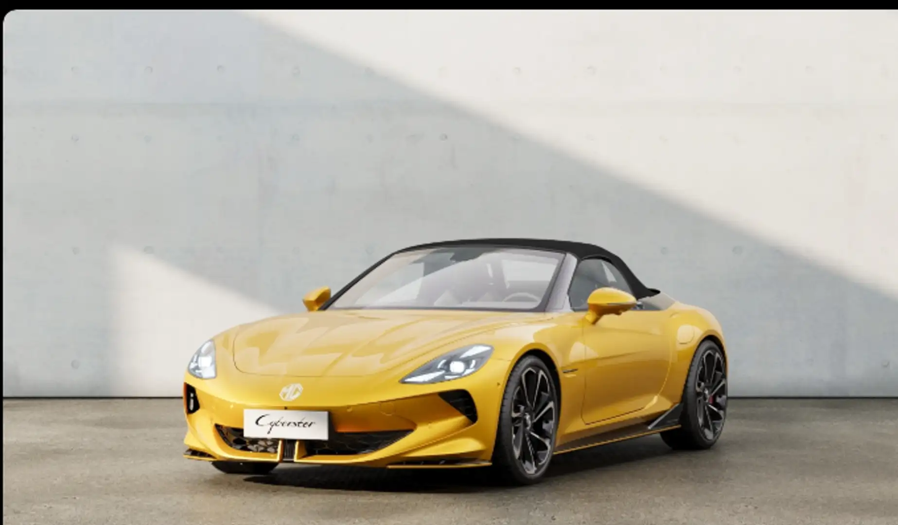 MG Cyberster Single Motor Privat Gelb - 2