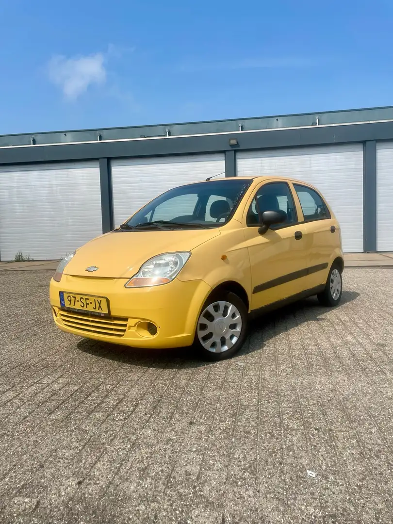 Chevrolet Matiz 1.0 Style / NIEUWE APK / ELEKTRISCH PAKKET Geel - 1