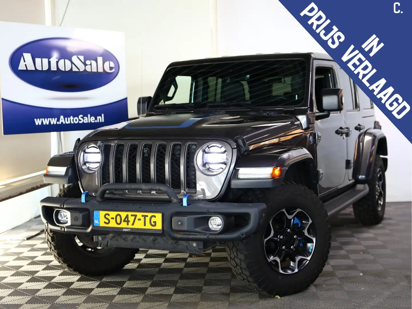 Jeep Wrangler Unlimited 4XE 380 RUBICON Grijs - 1